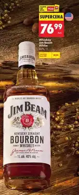 Biedronka Whiskey Jim Beam White 40% oferta