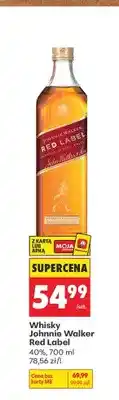 Biedronka Whisky Johnnie Walker Red Label oferta