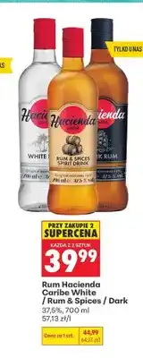 Biedronka Rum Hacienda Caribe White oferta