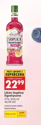 Biedronka Likier Soplica Egzotyczna kaktus arbuz 21% oferta