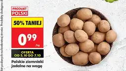 Biedronka Ziemniaki jadalne polskie na wagę oferta