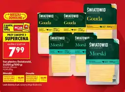 Biedronka Ser plastry Światowid Morski oferta
