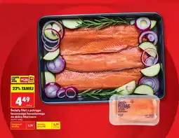 Biedronka Świeży filet z pstrąga tęczowego łososiowego ze skórą Marinero oferta