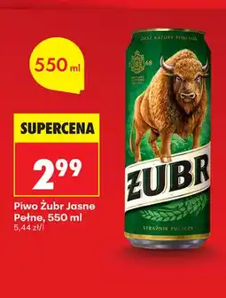 Biedronka Piwo Żubr oferta
