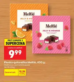Biedronka Pianko-galaretka Meltié malinowa oferta