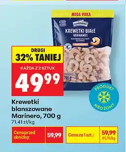 Biedronka Krewetki blanszowane Marinero oferta