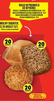 Biedronka Bułka z ziarnem długa fermentacja oferta