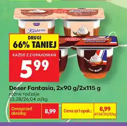 Biedronka Deser Fantasia 2-pak oferta