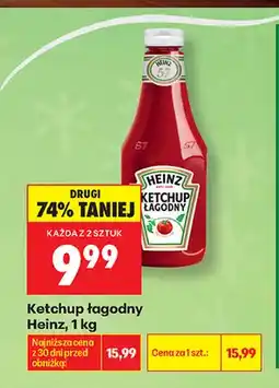 Biedronka Ketchup łagodny Heinz oferta