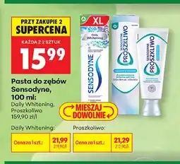 Biedronka Pasta do zębów Sensodyne Daily Whitening oferta