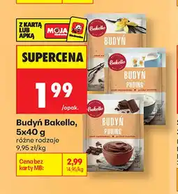 Biedronka Budyń smak czekoladowy Bakello 5-pak oferta