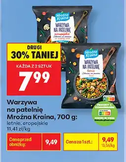 Biedronka Warzywa na patelnię letnie Mroźna Kraina oferta