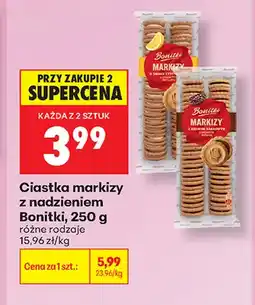 Biedronka Ciastka markizy z nadzieniem Bonitki oferta