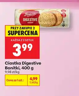 Biedronka Ciastka Digestive Bonitki oferta