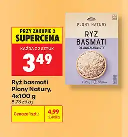 Biedronka Ryż basmati Plony Natury 4-pak oferta