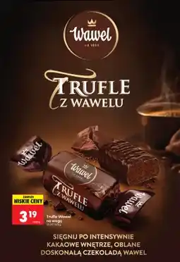 Biedronka Trufle Wawel na wagę oferta