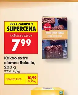 Biedronka Kakao extra ciemne Bakello oferta