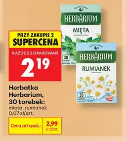 Biedronka Herbatka Herbarium rumianek oferta