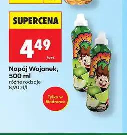 Biedronka Napój Wojanek jabłko-limonka oferta