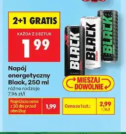 Biedronka Napój energetyczny Black Mojito oferta