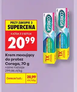 Biedronka Krem mocujący do protez Corega delikatnie miętowy oferta