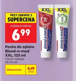 Biedronka Pasta do zębów Blend-a-med XXL 24h Classic oferta