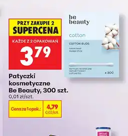 Biedronka Patyczki kosmetyczne Be Beauty oferta