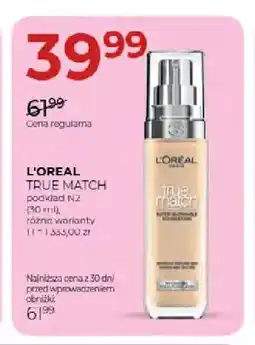 Jawa Drogerie Podkład True Match N2 l'Oreal oferta