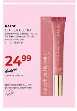 Jawa Drogerie Masełkowy balsam do ust Butter Blend 03 Peach Nectar Paese oferta