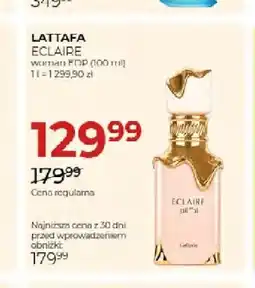 Jawa Drogerie Woda perfumowana Lattafa Eclaire oferta