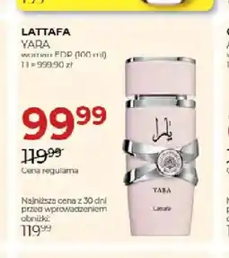 Jawa Drogerie Woda perfumowana Lattafa Yara oferta