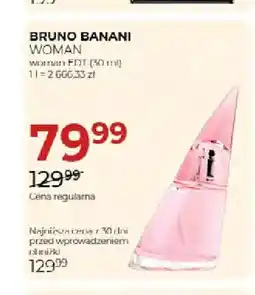 Jawa Drogerie Woda toaletowa Bruno Banani Woman oferta