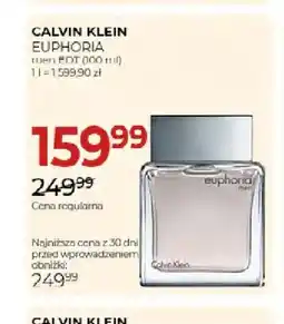 Jawa Drogerie Woda toaletowa Calvin Klein Euphoria oferta
