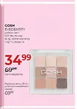Jawa Drogerie Paleta cieni Eyedentity 007 Be Honey Gosh oferta