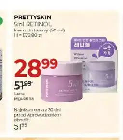 Jawa Drogerie Krem do twarzy 5in1 Retinol Prettyskin oferta
