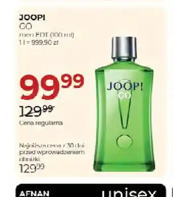 Woda toaletowa Joop! Go