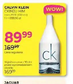 Jawa Drogerie Woda toaletowa Calvin Klein CKIN2U Him oferta