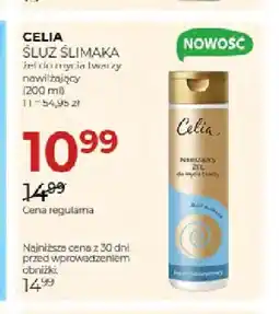 Jawa Drogerie Żel do mycia twarzy nawilżający Śluz Ślimaka Celia oferta