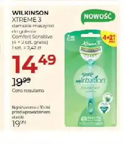 Jawa Drogerie Damskie maszynki do golenia Comfort Sensitive Xtreme 3 Wilkinson oferta