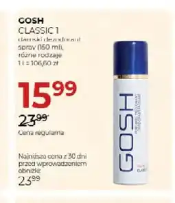 Jawa Drogerie Damski dezodorant spray Classic 1 Gosh oferta