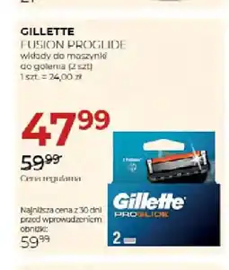 Jawa Drogerie Wkłady do maszynki do golenia Fusion ProGlide Gillette oferta