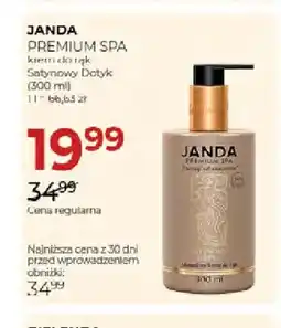 Jawa Drogerie Krem do rąk Satynowy Dotyk Premium Spa Janda oferta