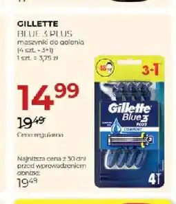 Jawa Drogerie Maszynki do golenia Blue 3 Plus Gillette oferta