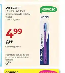 Jawa Drogerie Szczoteczka do zębów Long Brush Dr Scott oferta