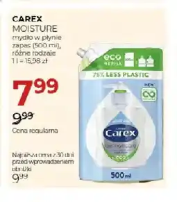 Jawa Drogerie Mydło w płynie zapas Carex Moisture oferta