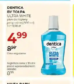 Jawa Drogerie Płyn do higieny jamy ustnej Dentica by Tołpa Ultra White oferta