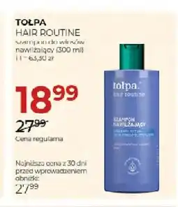 Jawa Drogerie Szampon do włosów nawilżający Hair Routine Tołpa oferta