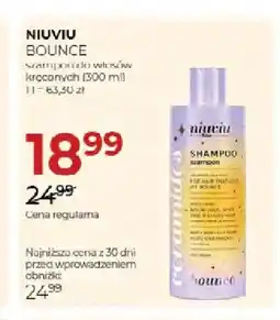 Jawa Drogerie Szampon do włosów kręconych Bounce Niuviu oferta