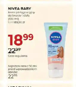 Jawa Drogerie Krem pielęgnacyjny do twarzy i ciała Nivea Baby oferta