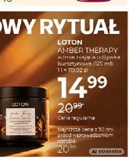 Jawa Drogerie Wzmacniająca odżywka bursztynowa Amber Therapy Loton oferta